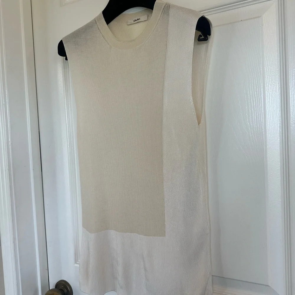 Celine Ivory Knit Top - Picture 3 of 15